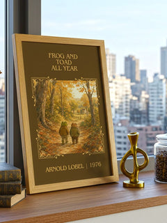 Frog and Toad All Year Classic Book Art Print by Arnold Lobel – image 3