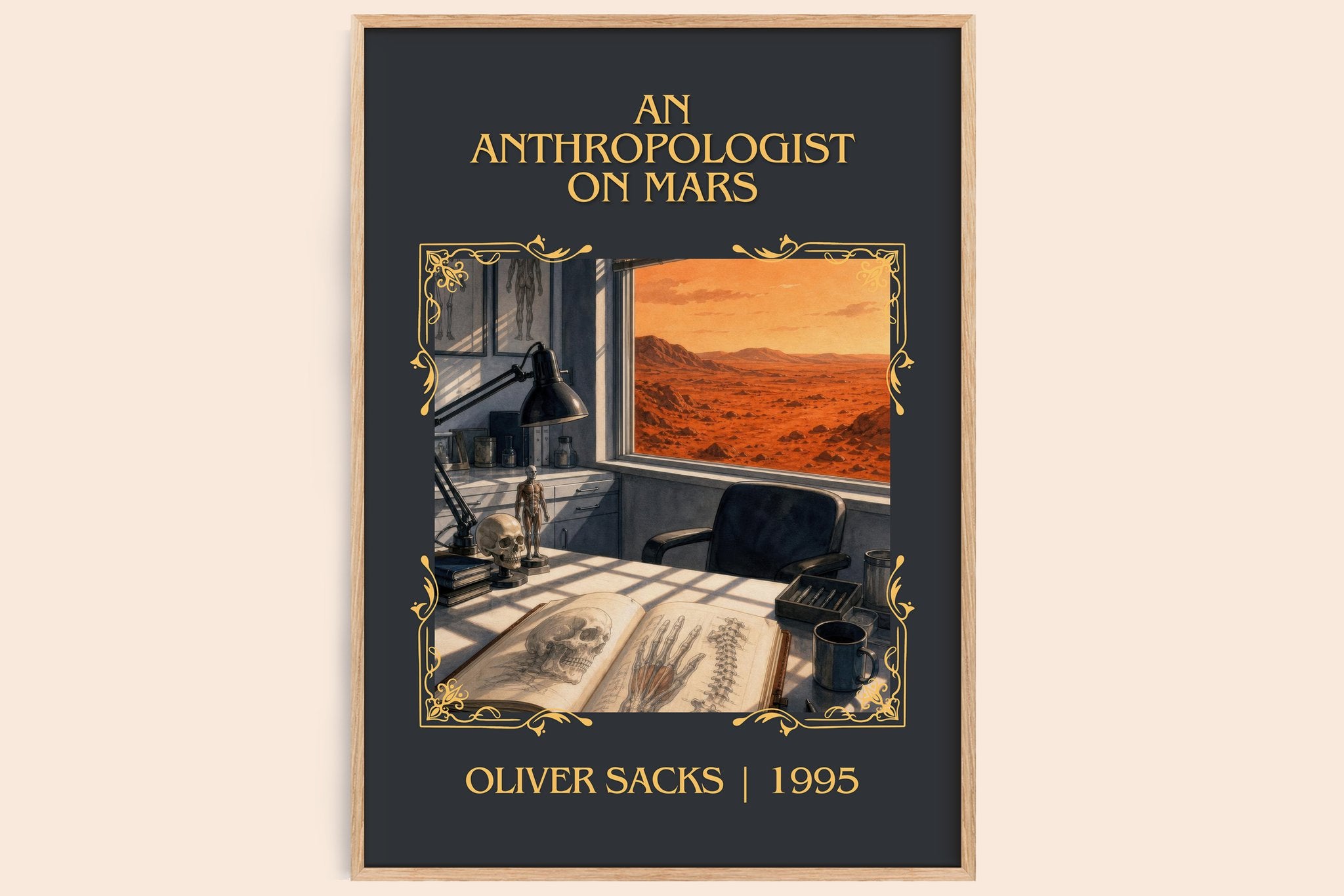 An Anthropologist on Mars Classic Book Art Print by Oliver Sacks