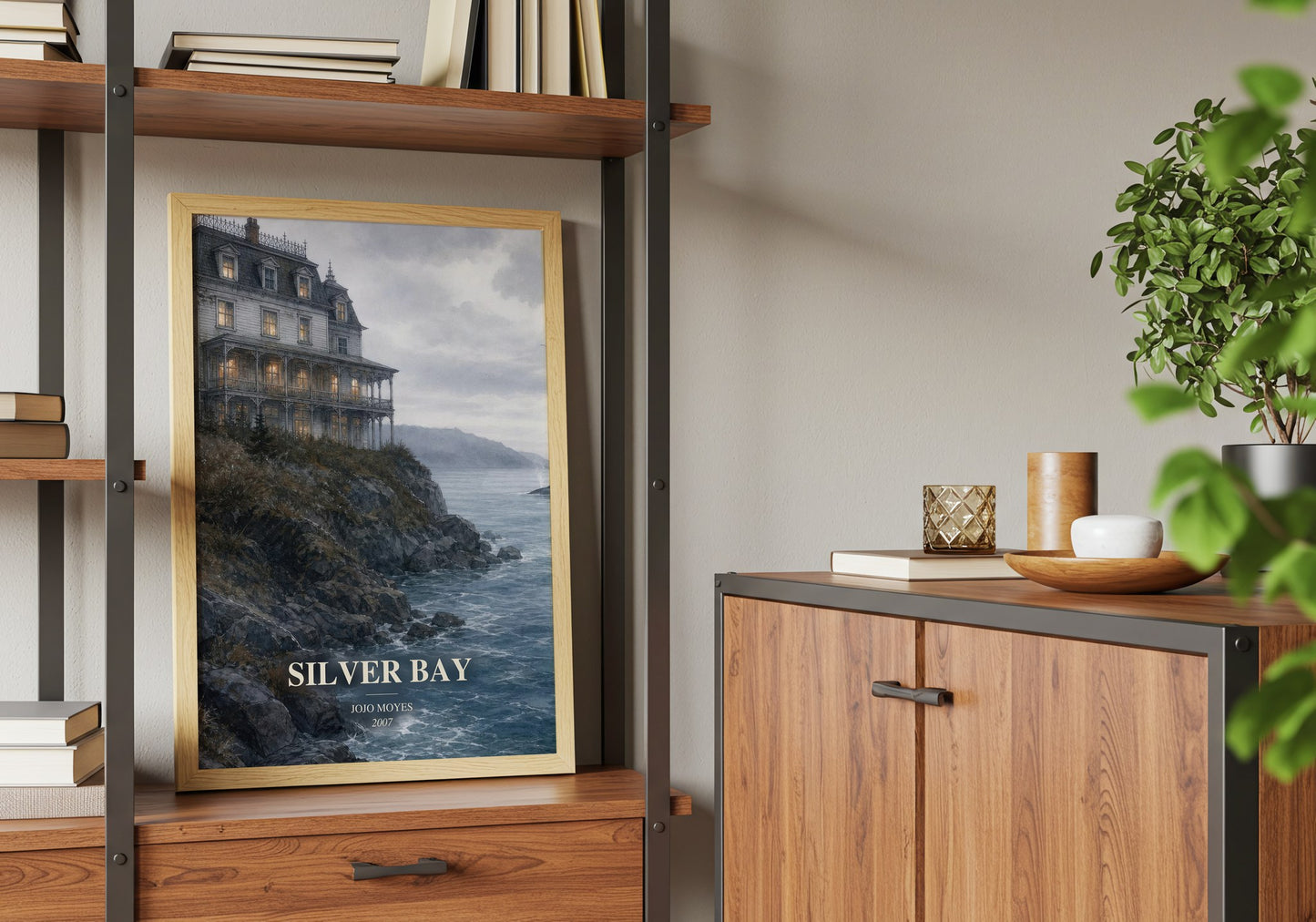 Silver Bay book watercolour illustration paper finish options – matte satin gloss