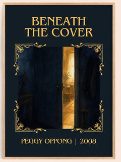 Beneath the cover Classic Book Art Print by Peggy Oppong – image 1