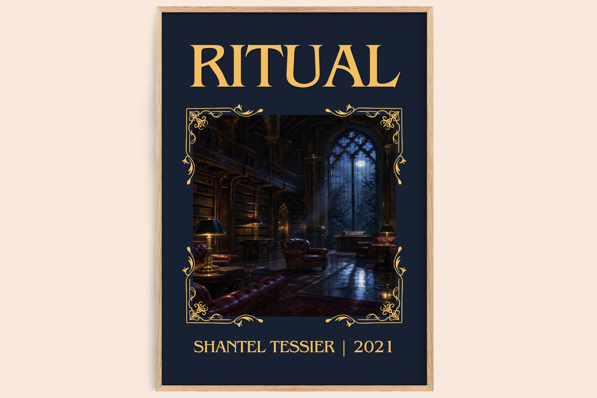 Ritual Classic Book Art Print by Shantel Tessier