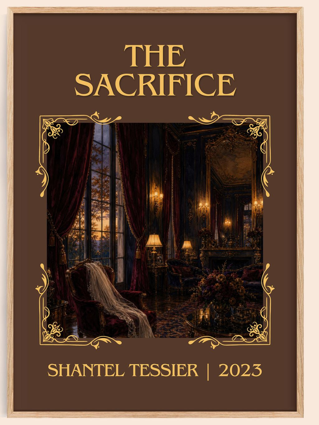 The Sacrifice Classic Book Art Print by Shantel Tessier – book poster