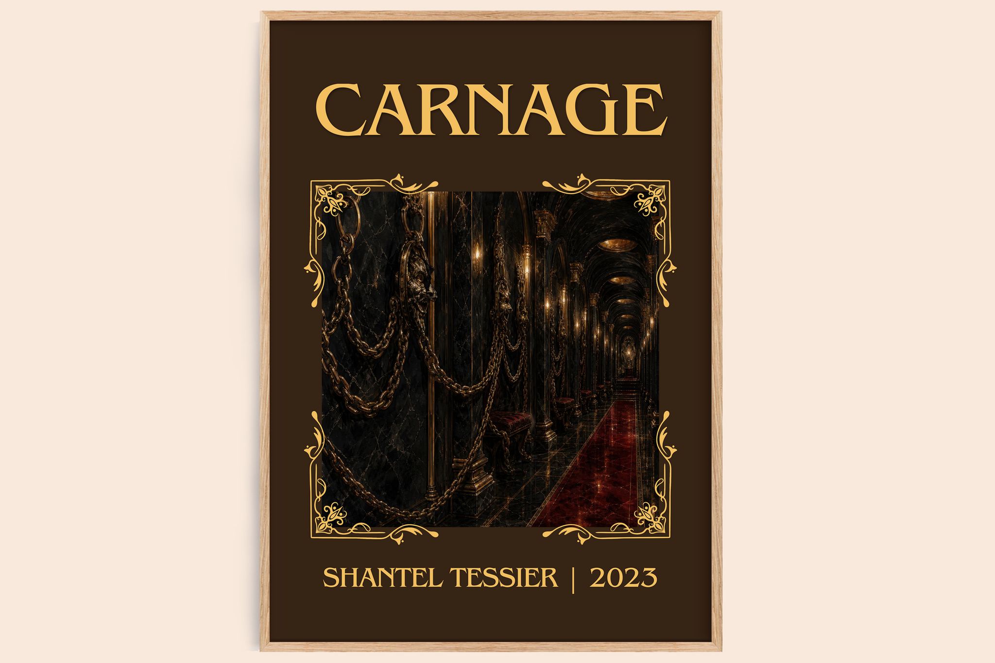 Carnage Classic Book Art Print by Shantel Tessier