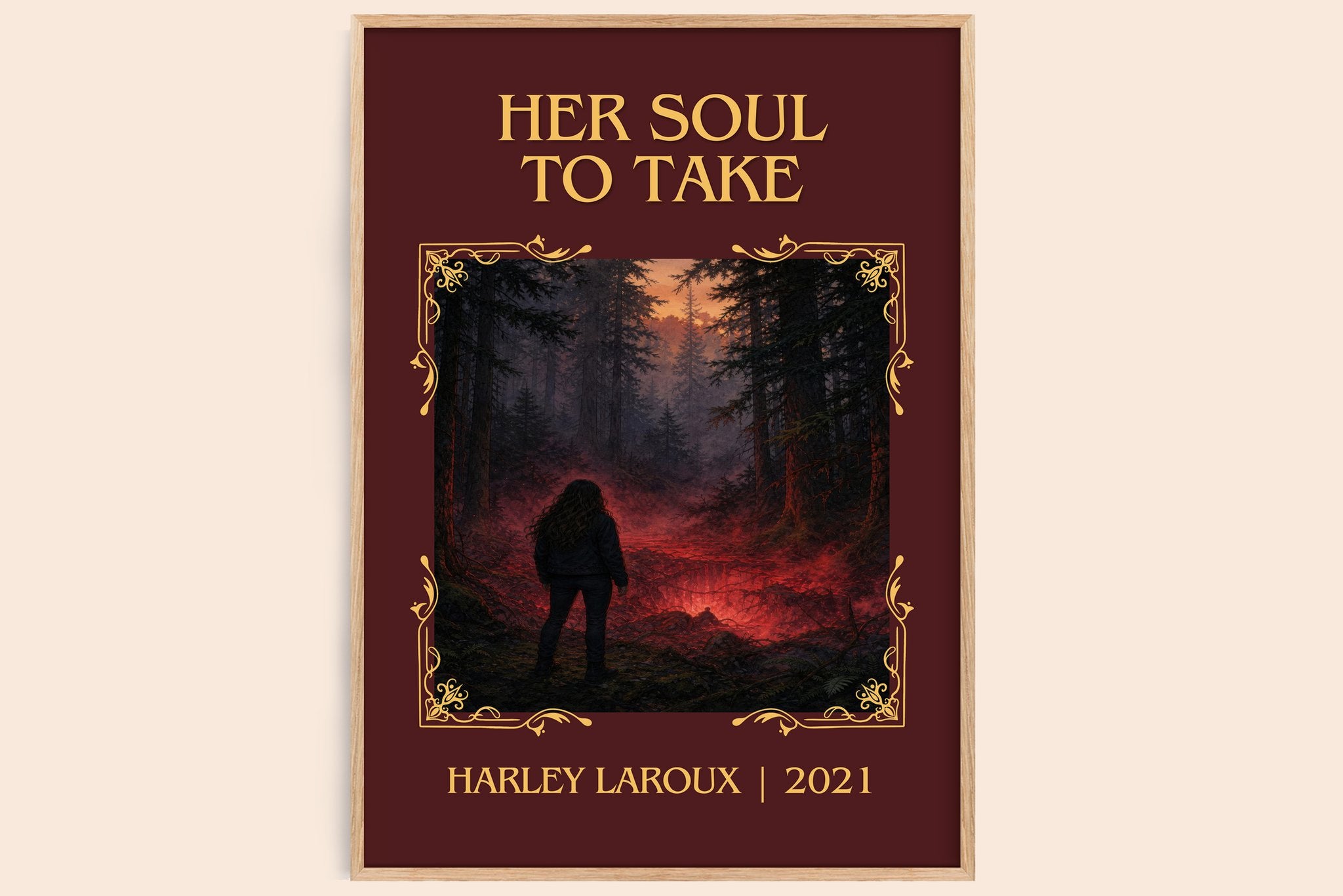 Her Soul to Take Classic Book Art Print by Harley Laroux