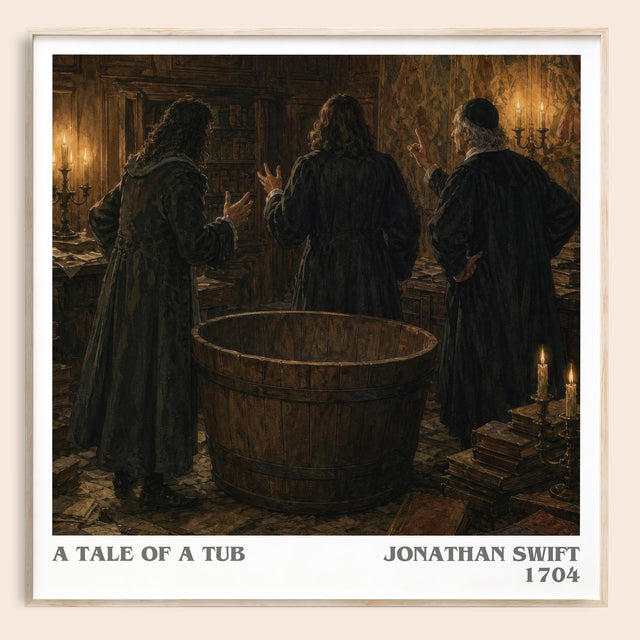 A Tale Of A Tub Literary Art Print by Jonathan Swift