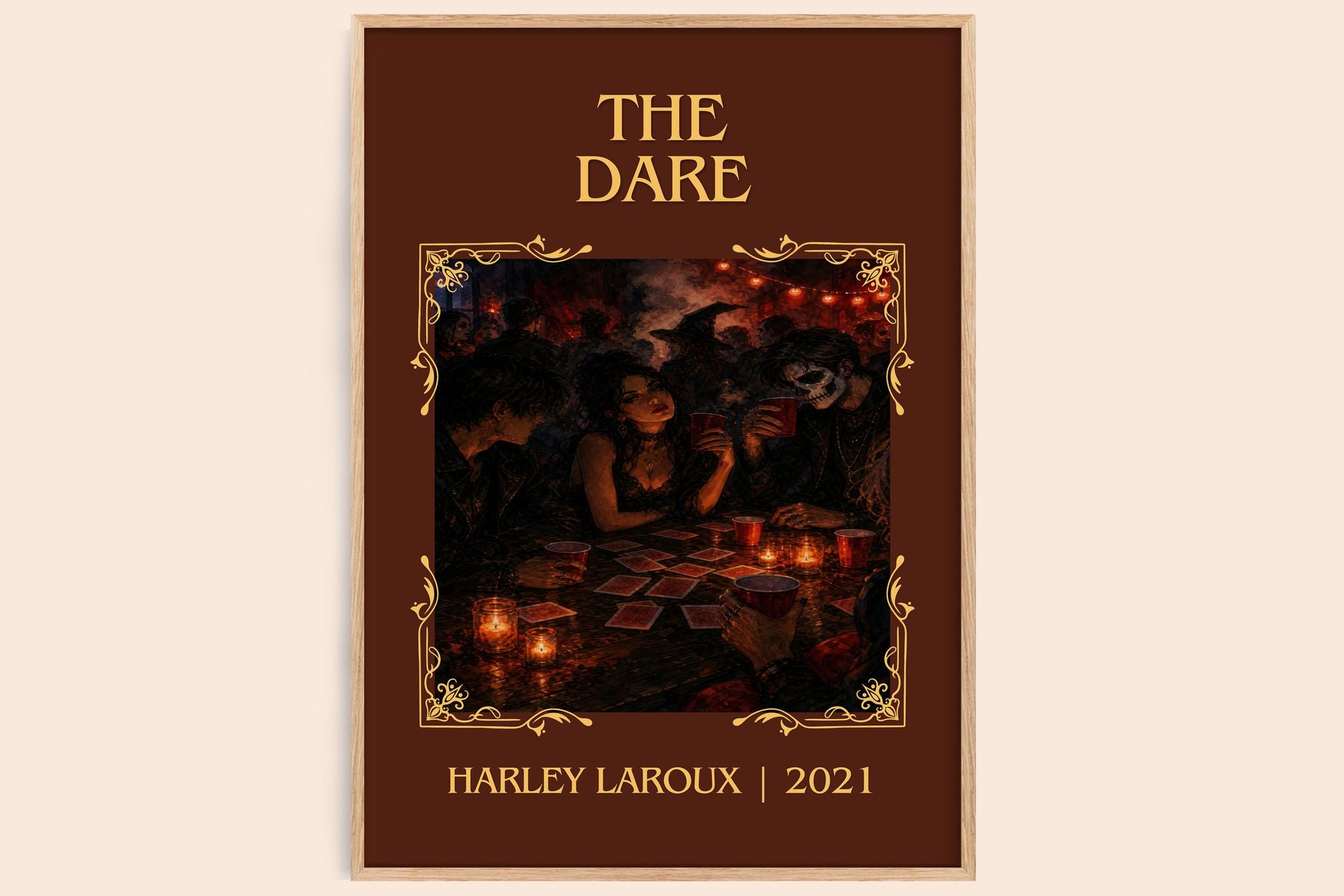 The Dare Classic Book Art Print by Harley Laroux
