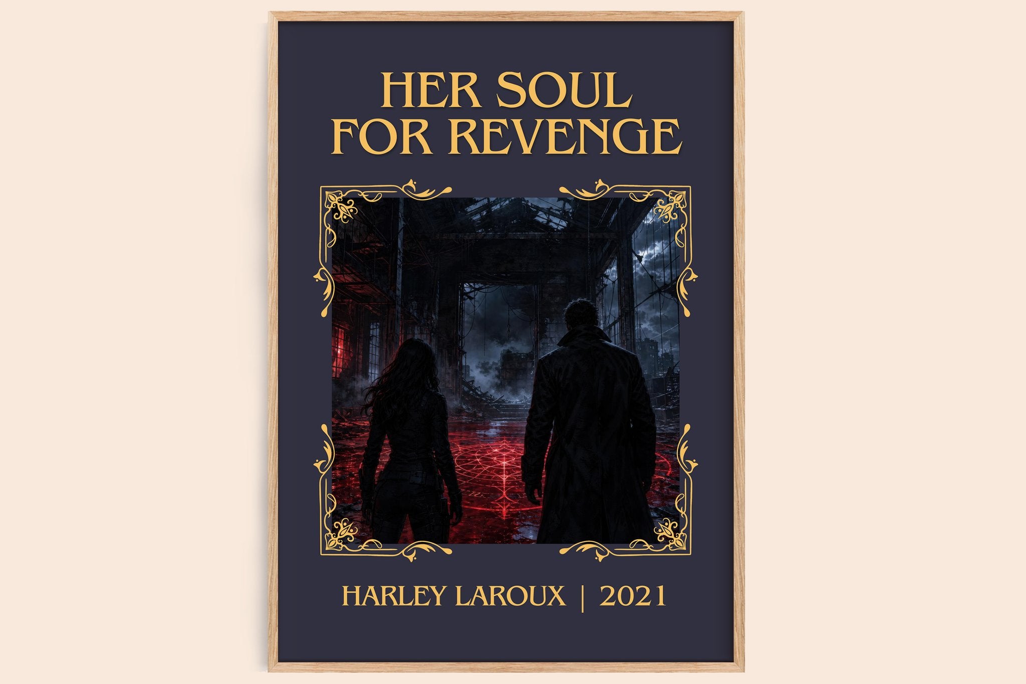 Her Soul for Revenge Classic Book Art Print by Harley Laroux