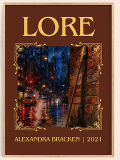 Lore Classic Book Art Print by Alexandra Bracken – book poster