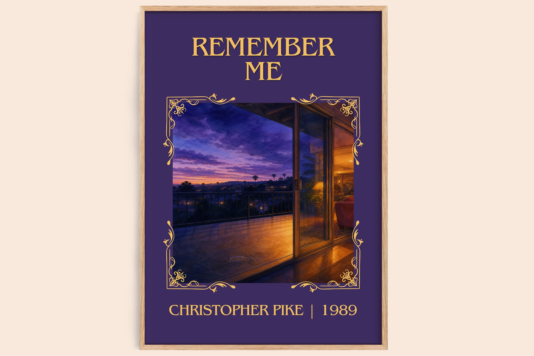 Remember Me Classic Book Art Print by Christopher Pike