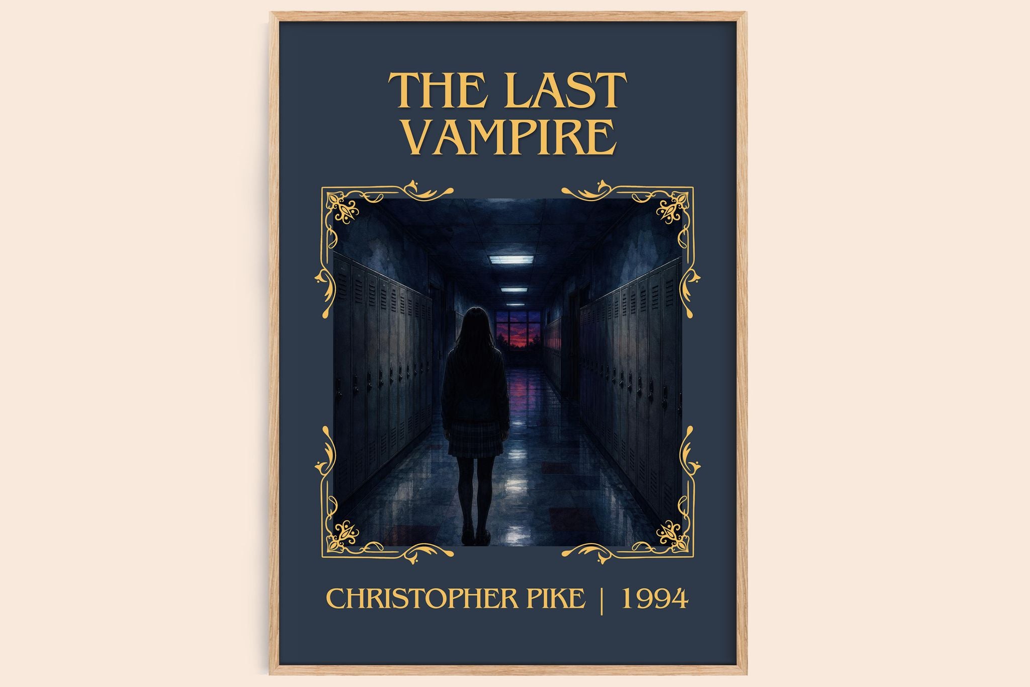 The Last Vampire Classic Book Art Print by Christopher Pike