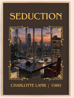 Seduction Classic Book Art Print by Charlotte Lamb – image 1
