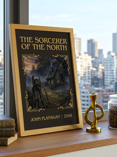 The Sorcerer of the North Classic Book Art Print by John Flanagan – image 3