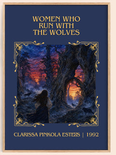 Women Who Run with the Wolves Classic Book Art Print by C. Estés – image 1