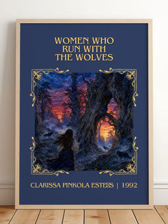 Women Who Run with the Wolves Classic Book Art Print by C. Estés – image 2