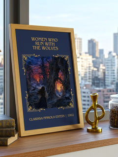 Women Who Run with the Wolves Classic Book Art Print by C. Estés – image 3