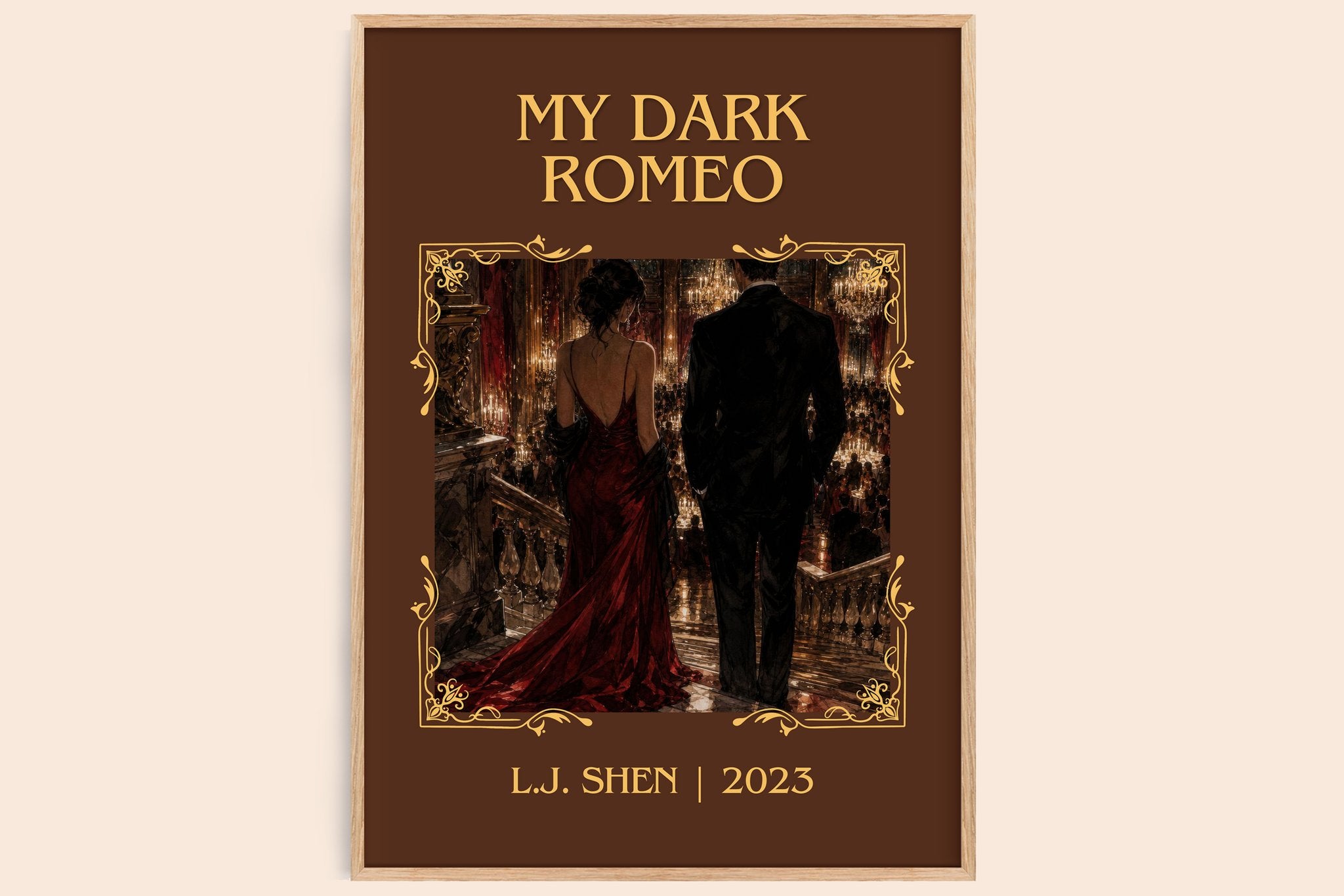 My Dark Romeo Classic Book Art Print by L.J. Shen