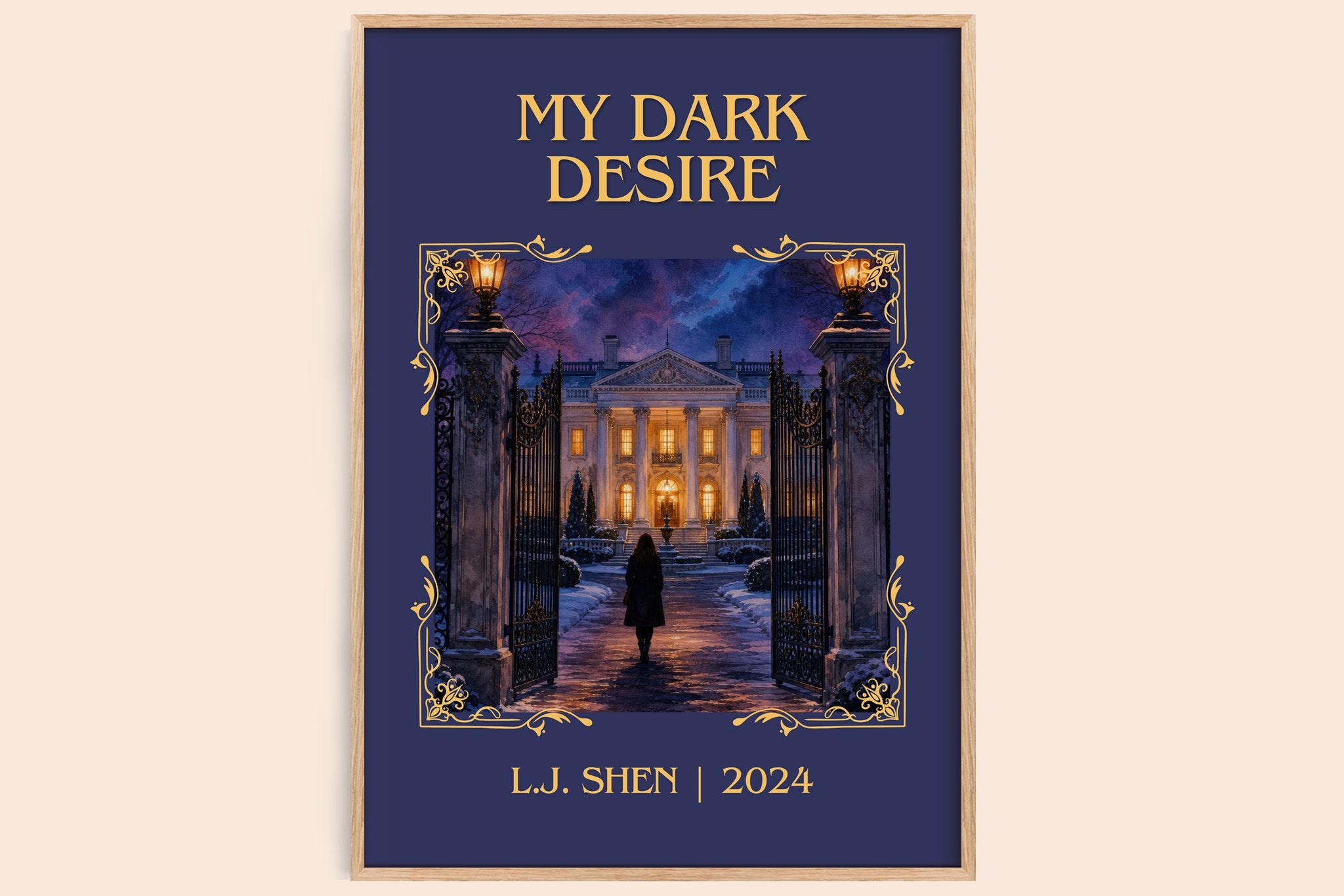 My Dark Desire Classic Book Art Print by L.J. Shen