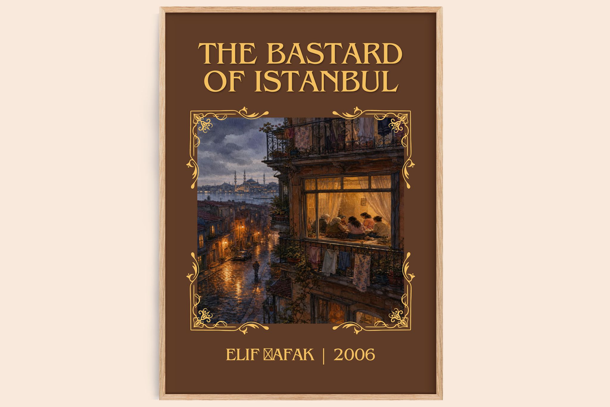 The Bastard of Istanbul Classic Book Art Print by Elif Şafak