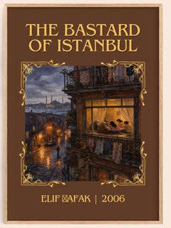 The Bastard of Istanbul Classic Book Art Print by Elif Şafak – book poster