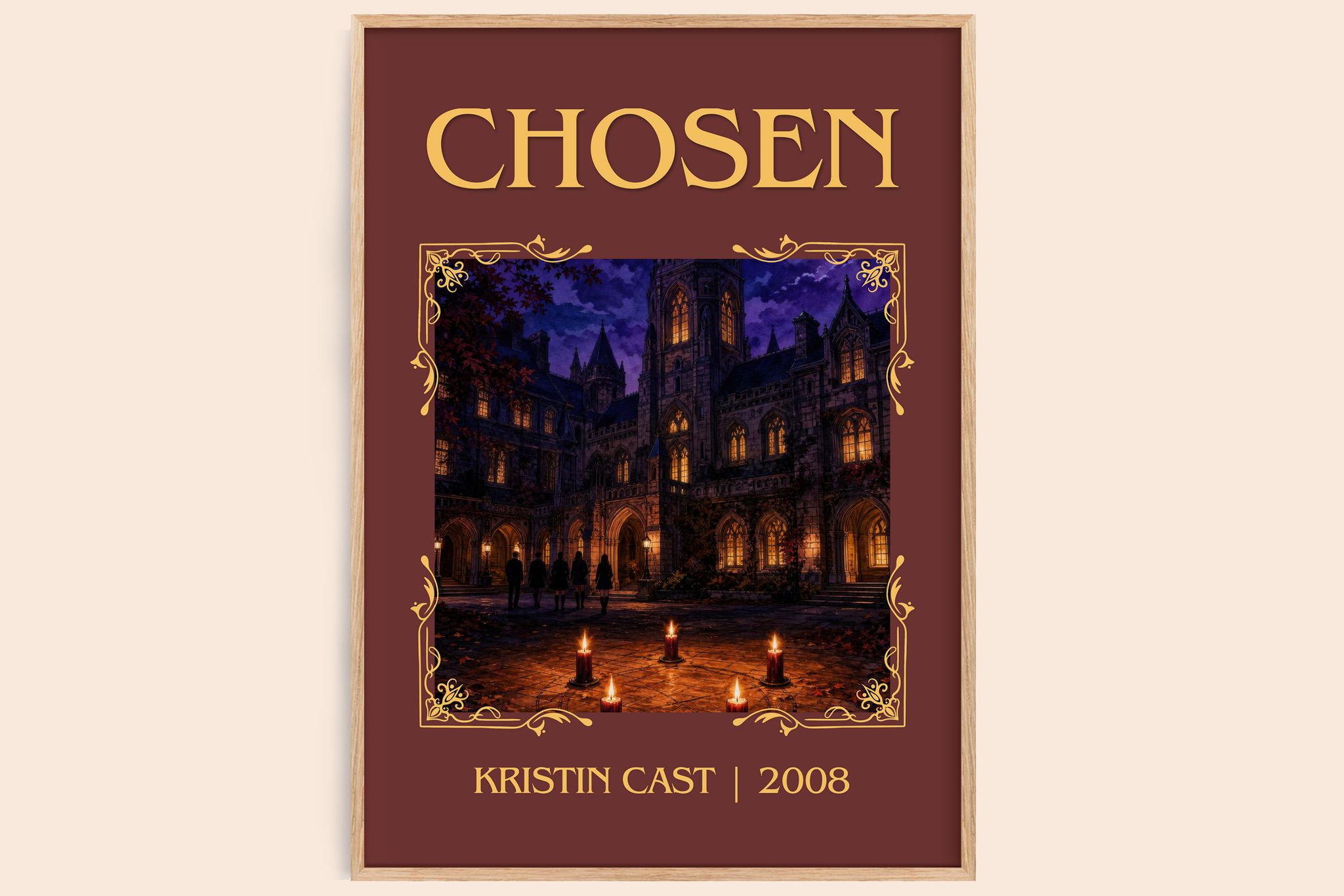 Chosen Classic Book Art Print by Kristin Cast