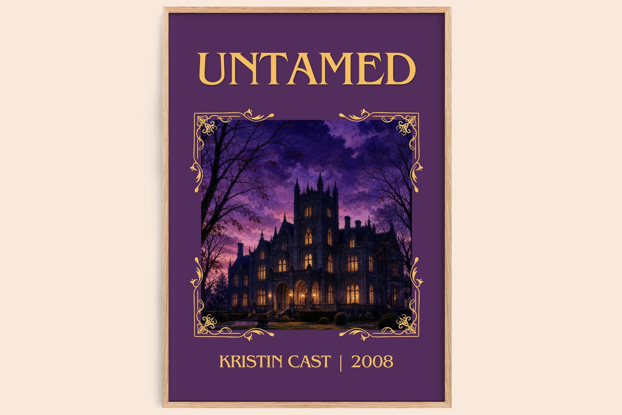 Untamed Classic Book Art Print by Kristin Cast
