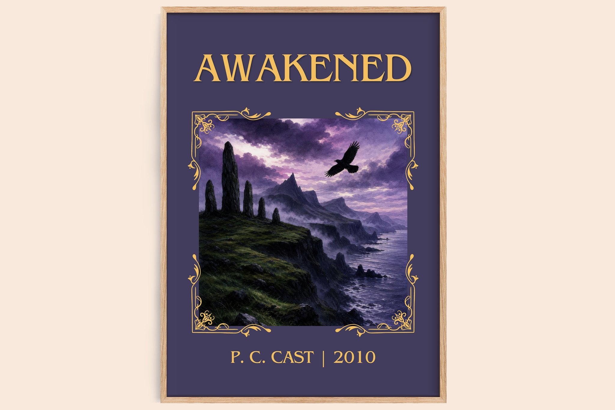 Awakened Classic Book Art Print by P. C. Cast