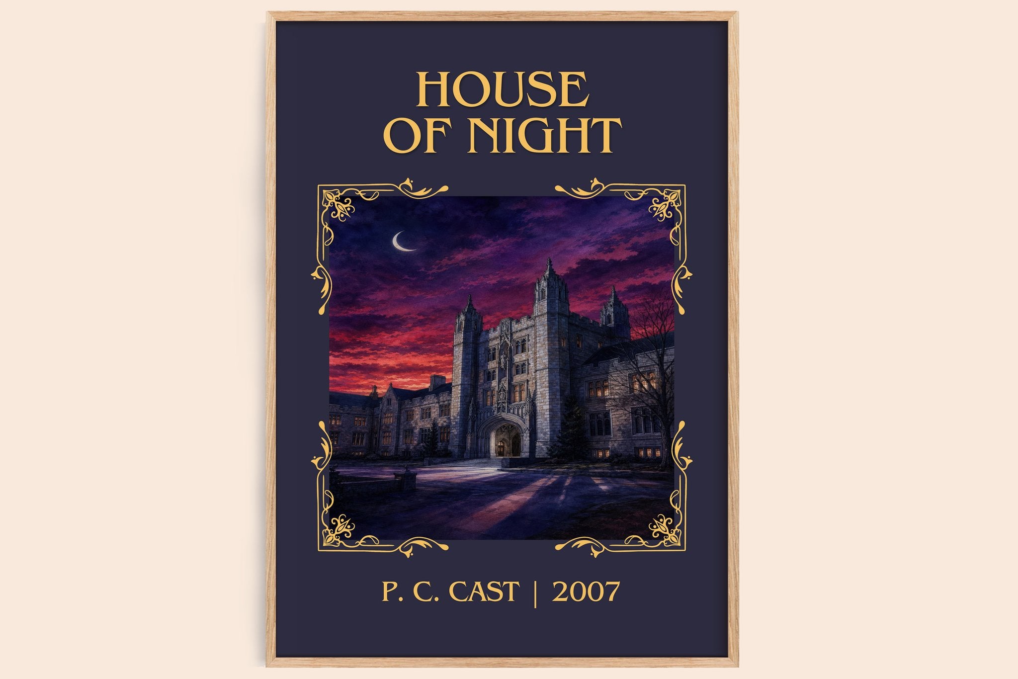 House of Night Classic Book Art Print by P. C. Cast
