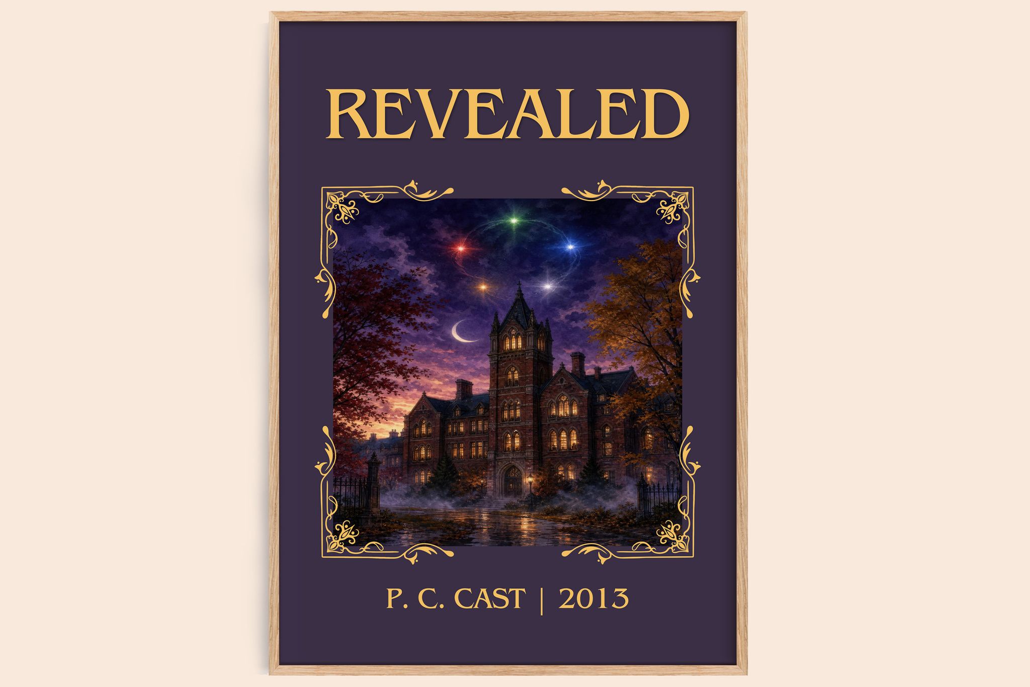 Revealed Classic Book Art Print by P. C. Cast