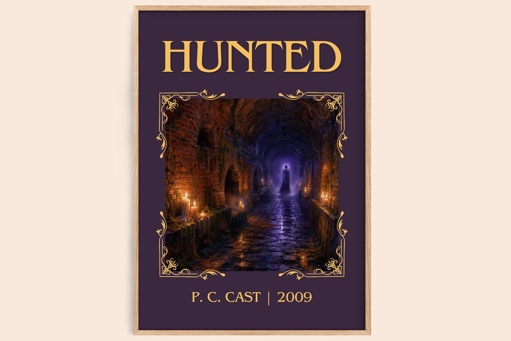 Hunted Classic Book Art Print by P. C. Cast