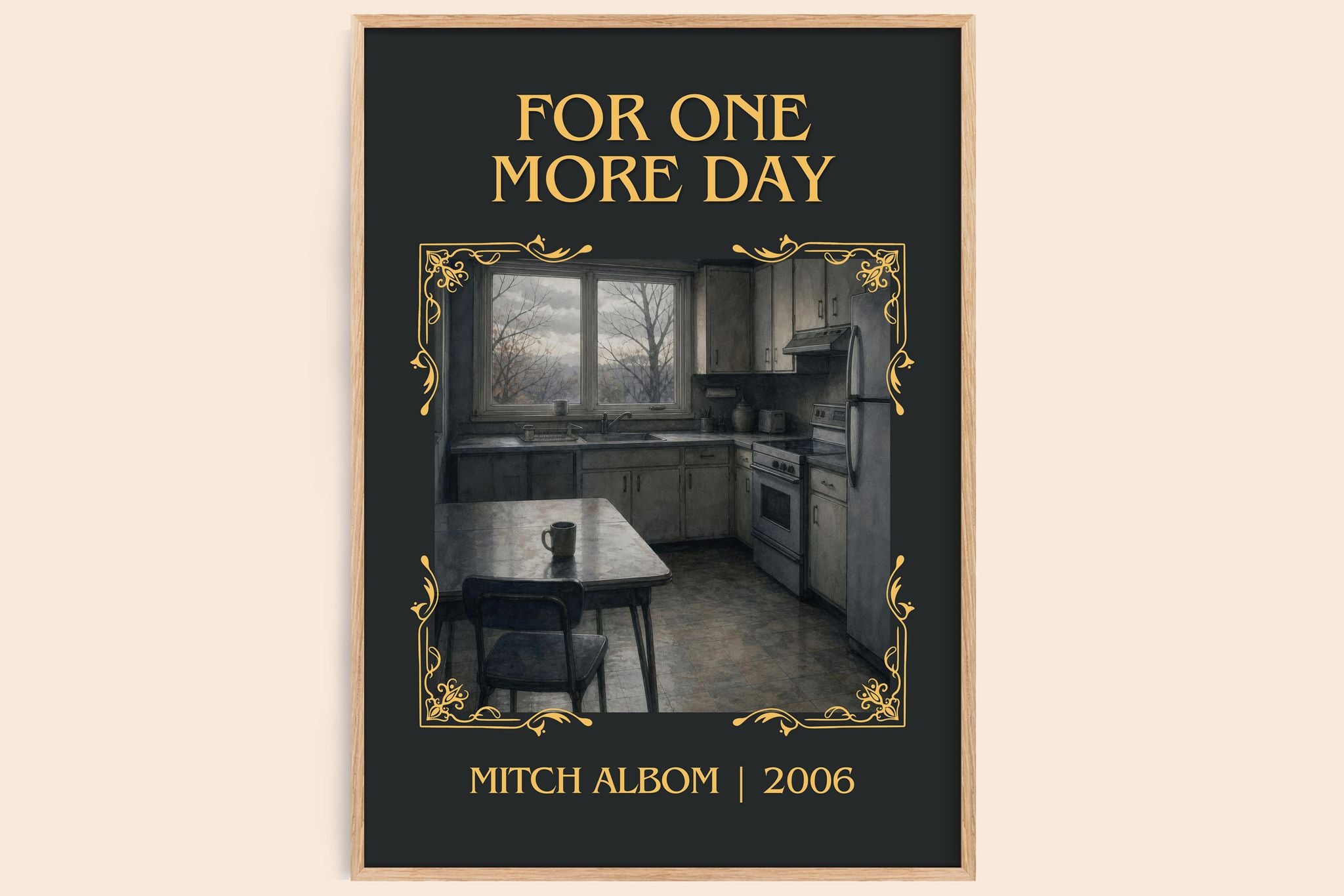 For One More Day Classic Book Art Print by Mitch Albom