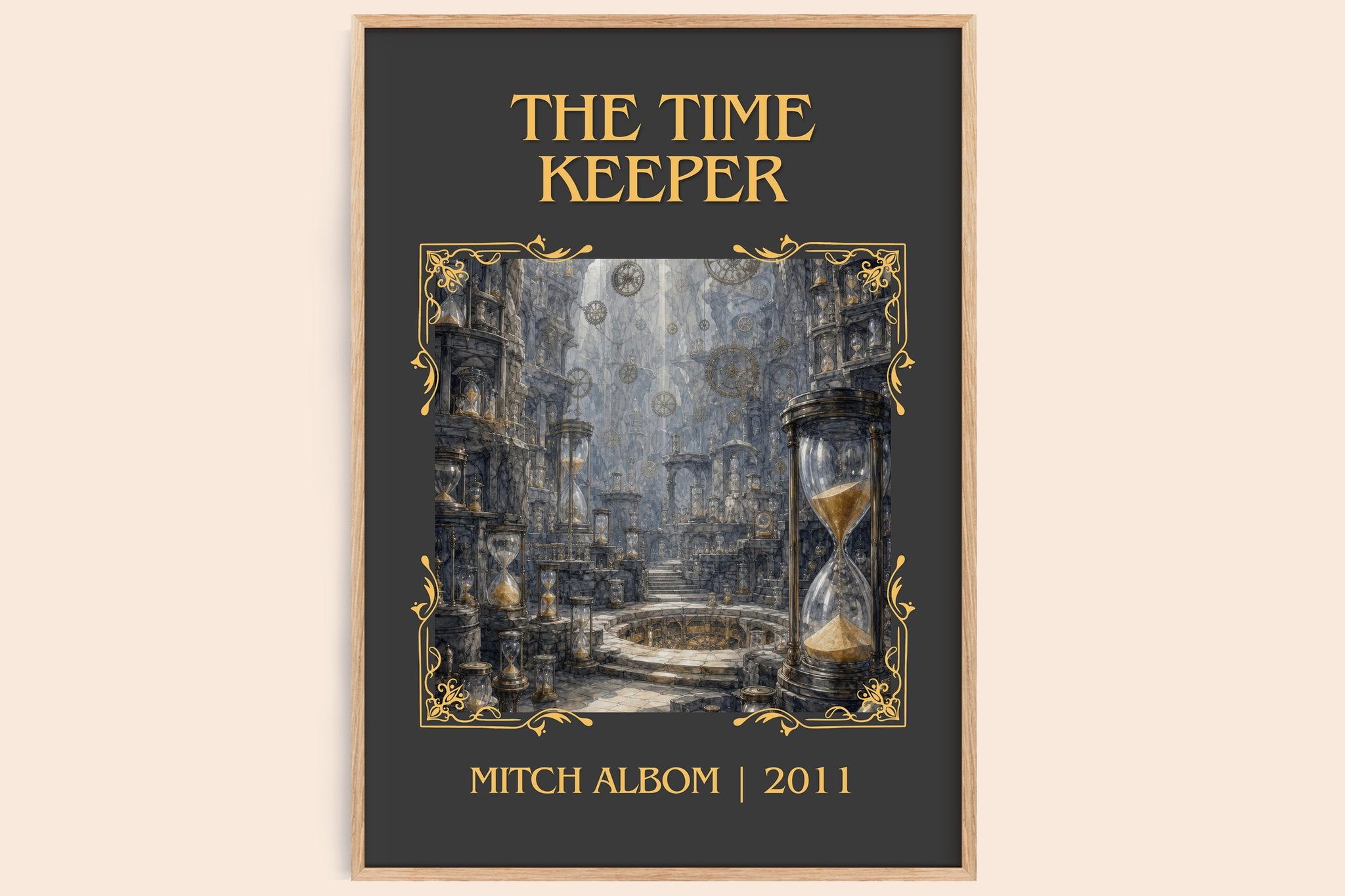 The time keeper Classic Book Art Print by Mitch Albom