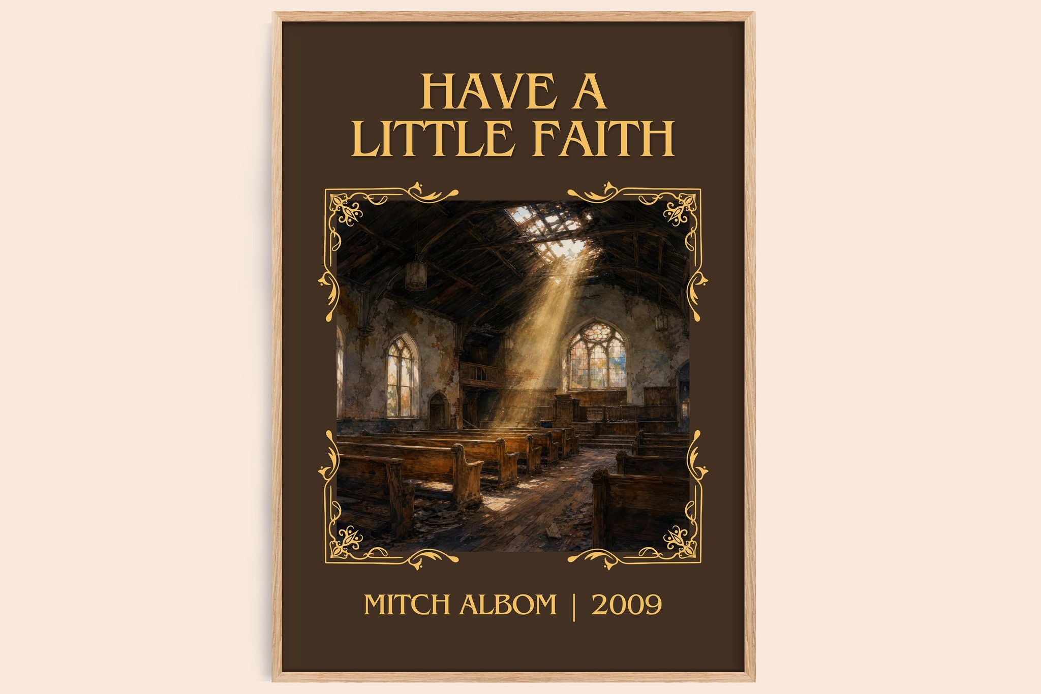 Have a little faith Classic Book Art Print by Mitch Albom