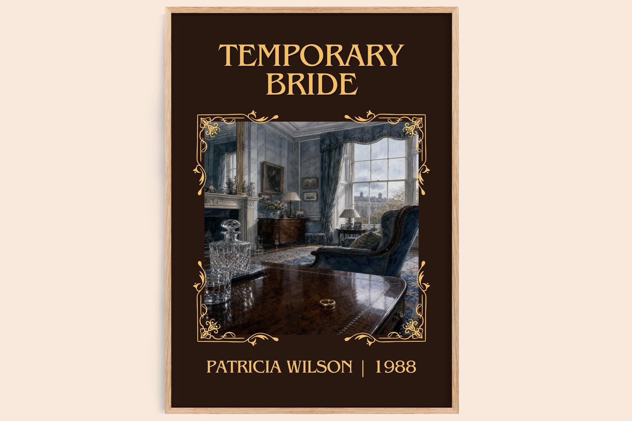 Temporary Bride Classic Book Art Print by Patricia Wilson