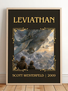 Leviathan Classic Book Art Print by Scott Westerfeld – image 2