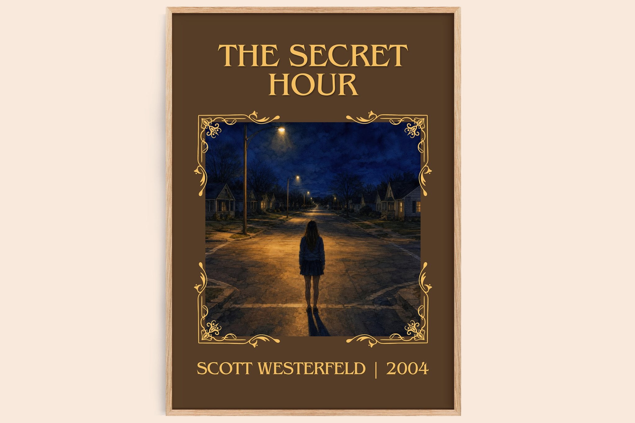 The Secret Hour Classic Book Art Print by Scott Westerfeld