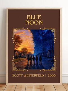 Blue Noon Classic Book Art Print by Scott Westerfeld – image 2