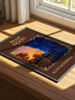 Blue Noon Classic Book Art Print by Scott Westerfeld – image 4
