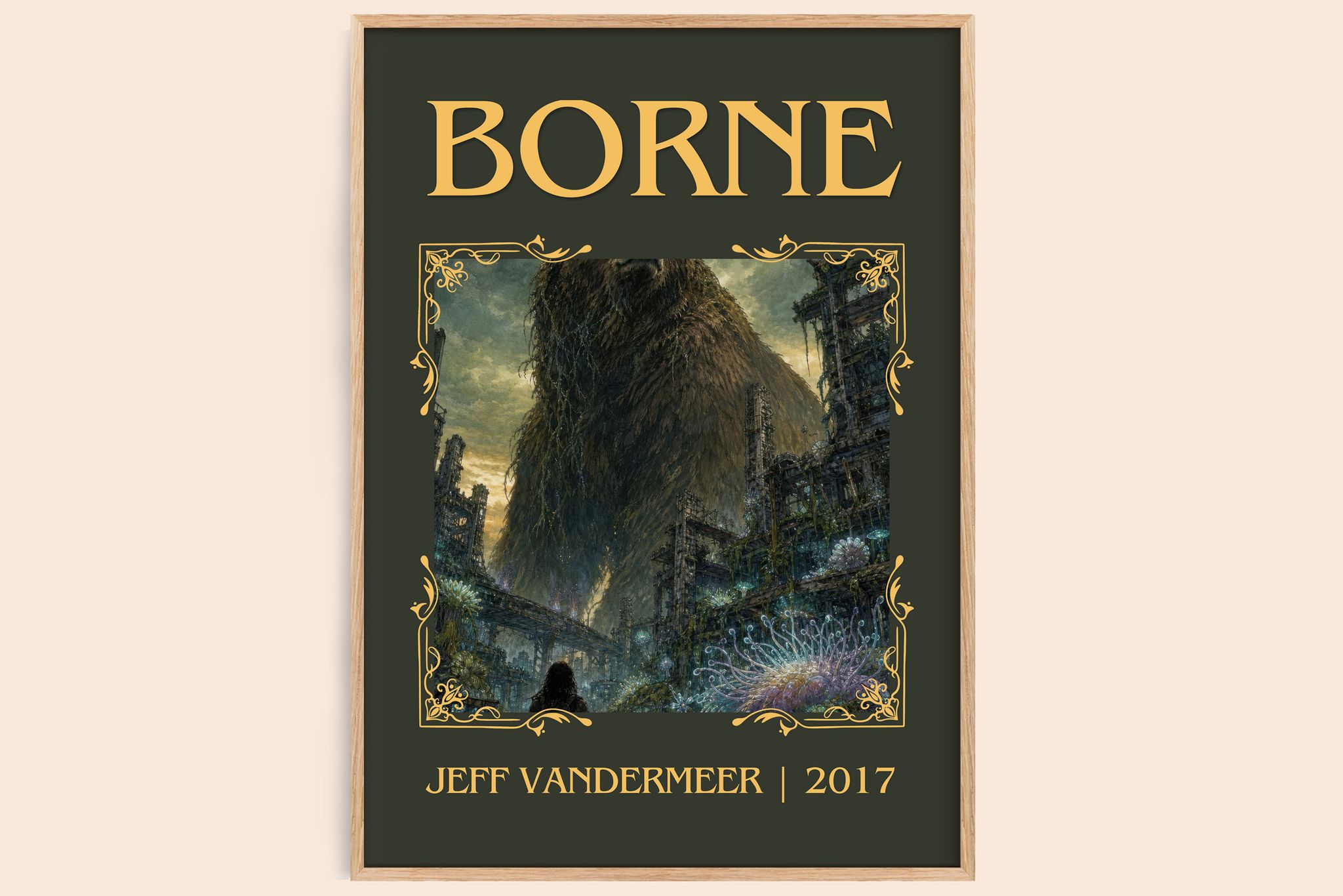 Borne Classic Book Art Print by Jeff VanderMeer