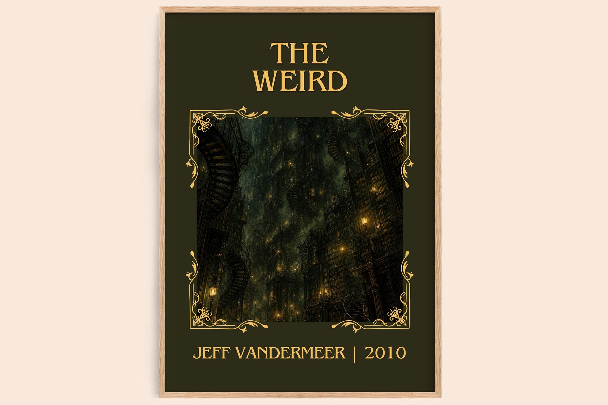 The Weird Classic Book Art Print by Jeff VanderMeer