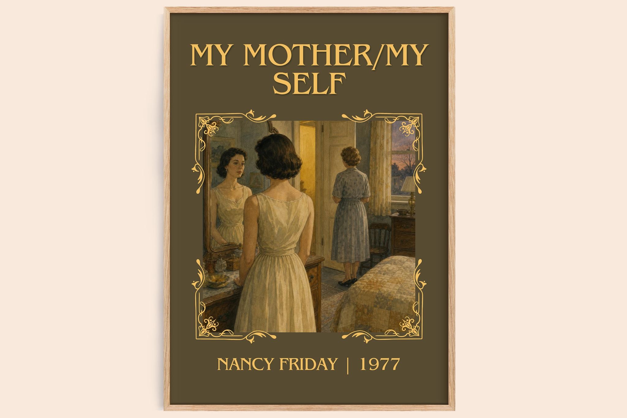 My Mother/My self Classic Book Art Print by Nancy Friday