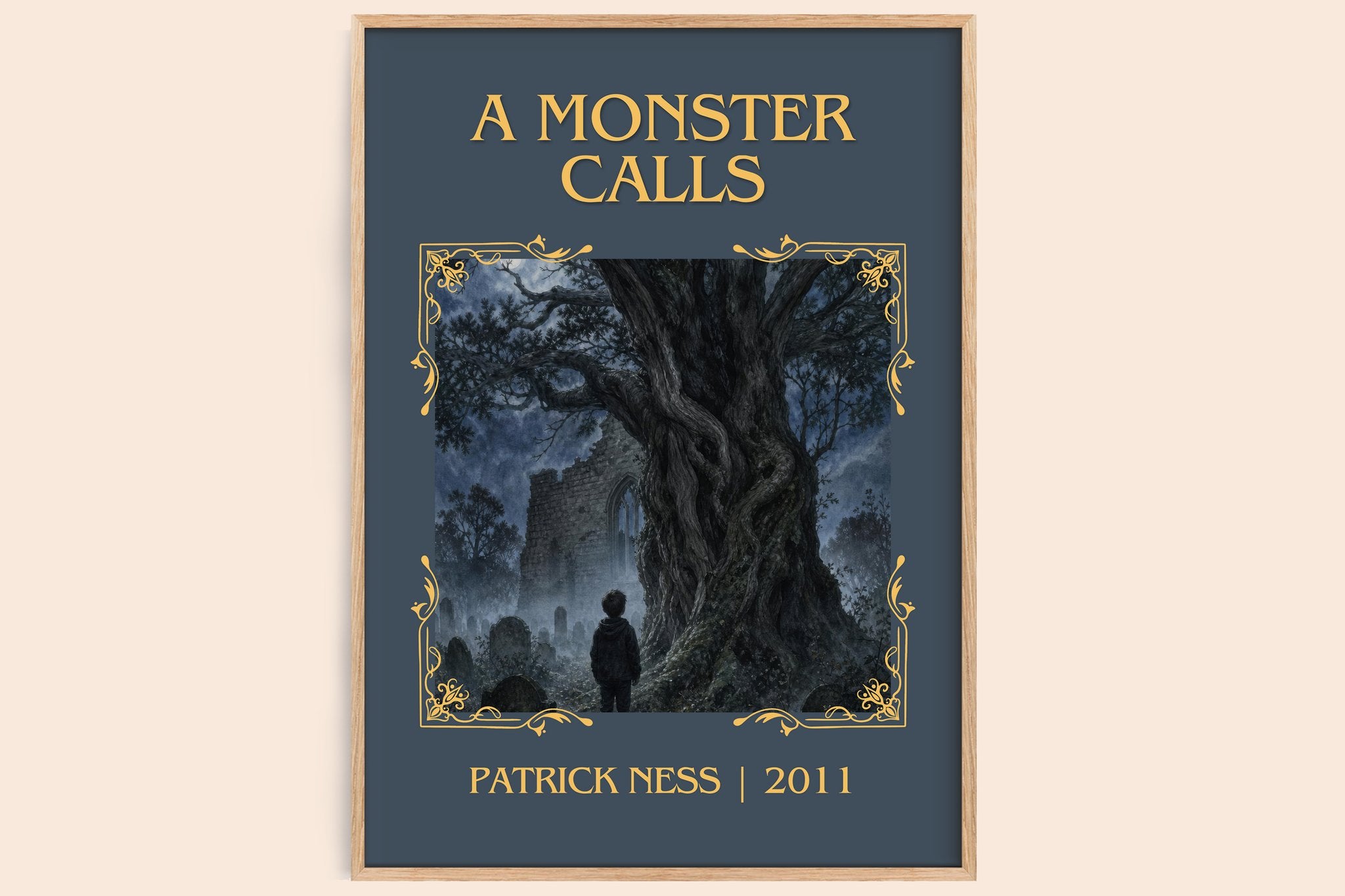 A Monster Calls Classic Book Art Print by Patrick Ness