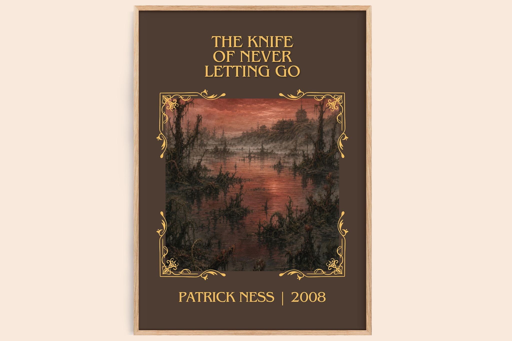 The Knife of Never Letting Go Classic Book Art Print by Patrick Ness