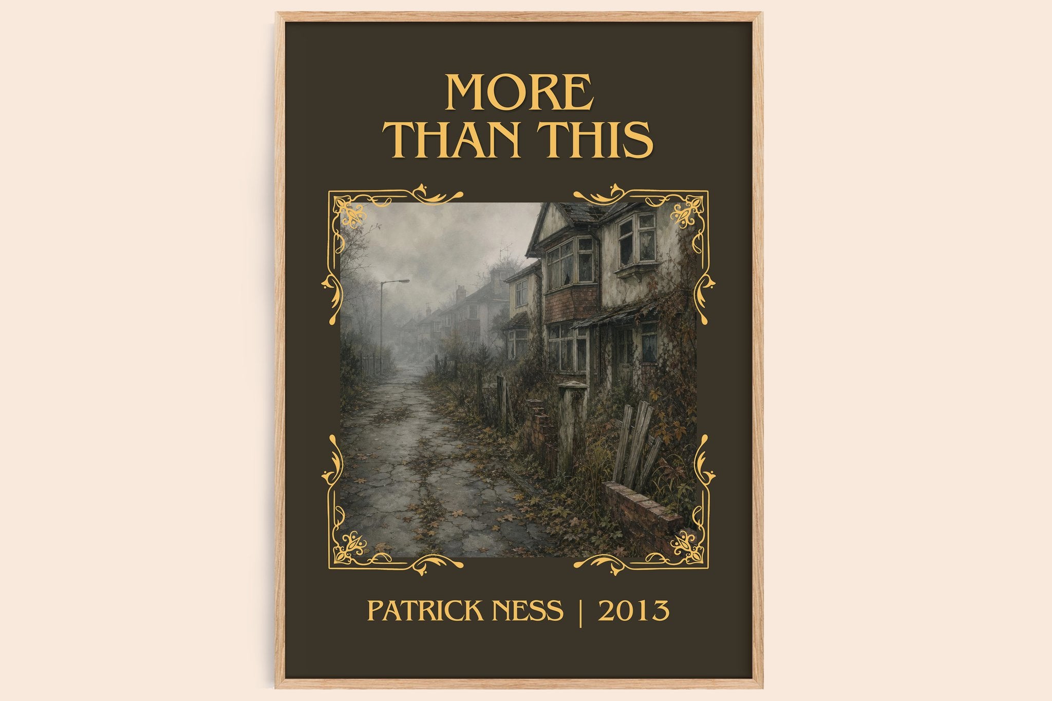 More Than This Classic Book Art Print by Patrick Ness