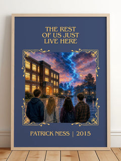 The rest of us just live here Classic Book Art Print by Patrick Ness – image 2