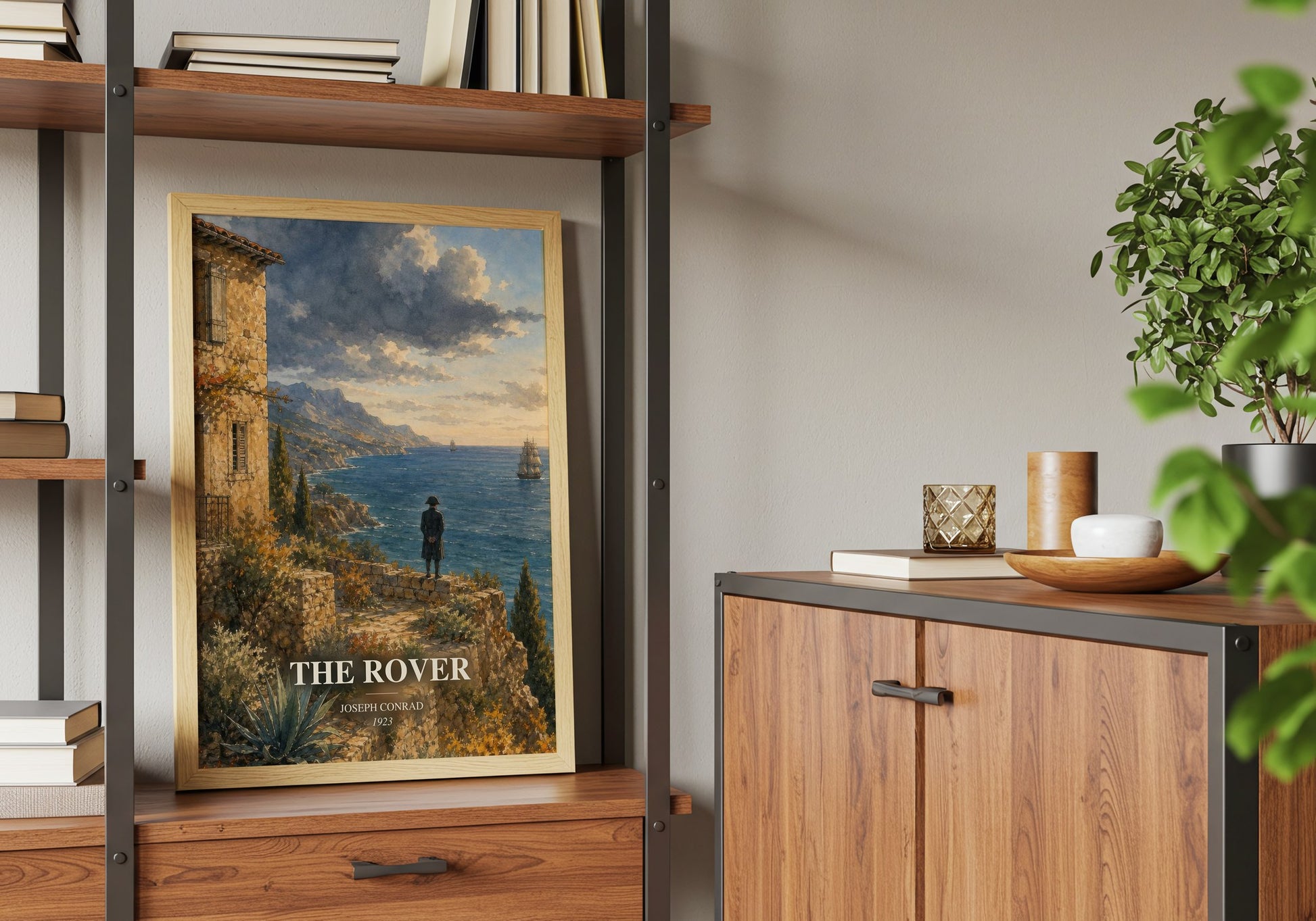 The Rover book watercolour illustration paper finish options – matte satin gloss