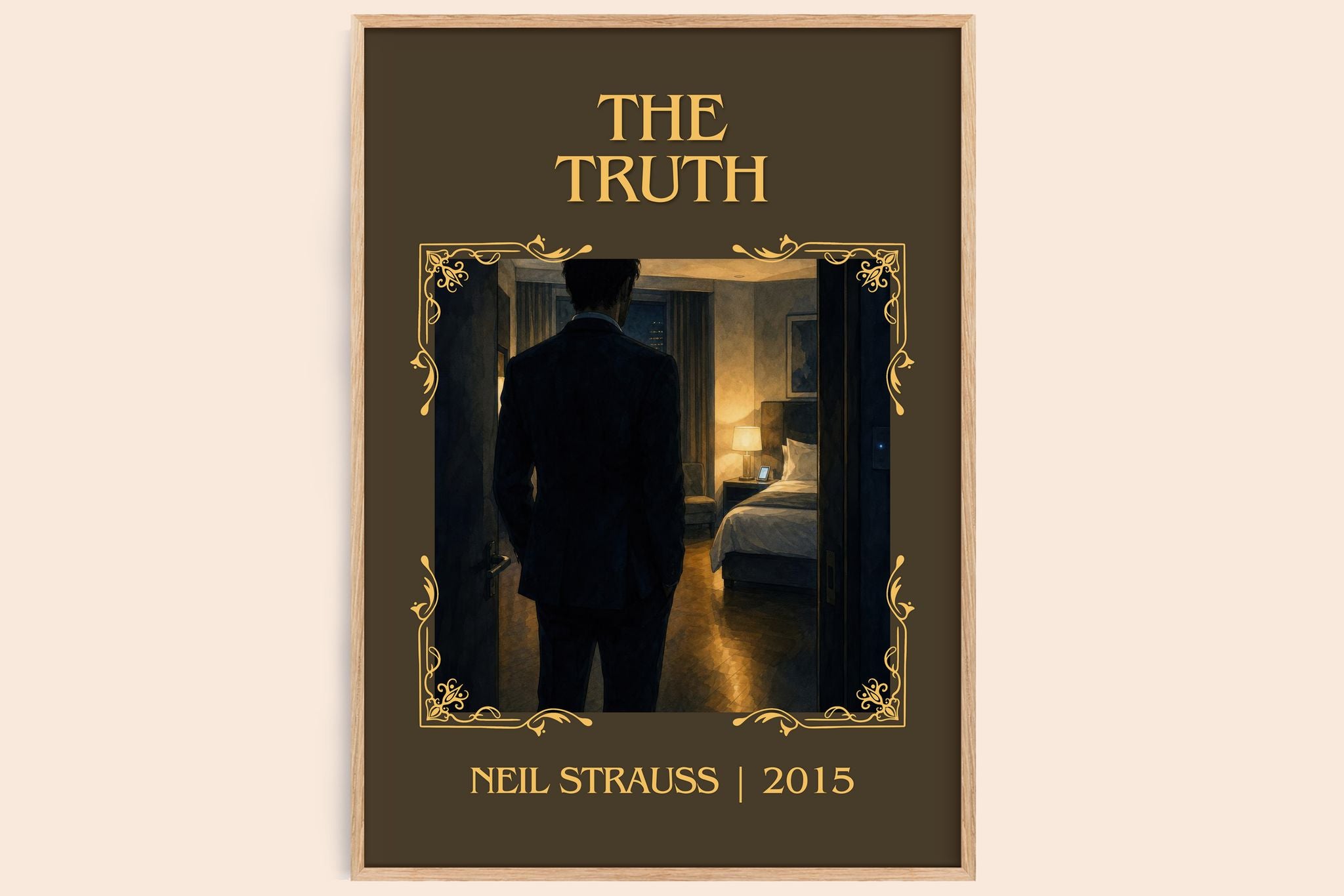 The truth Classic Book Art Print by Neil Strauss