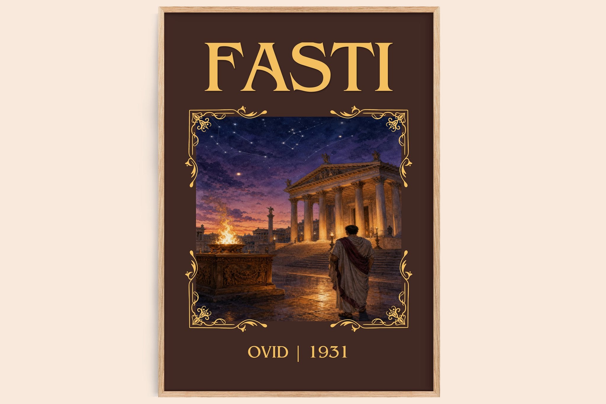 Fasti Classic Book Art Print by Ovid