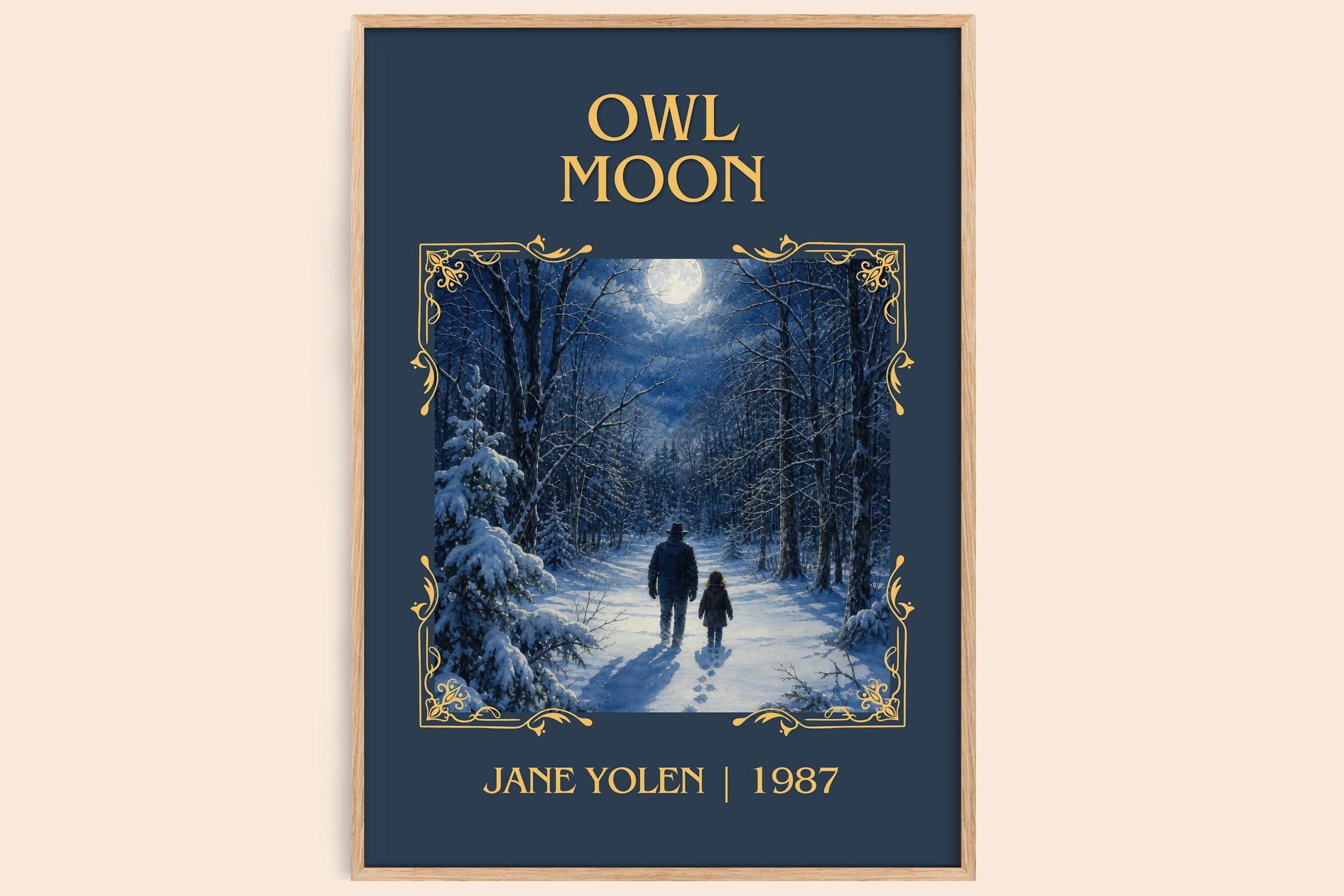Owl Moon Classic Book Art Print by Jane Yolen