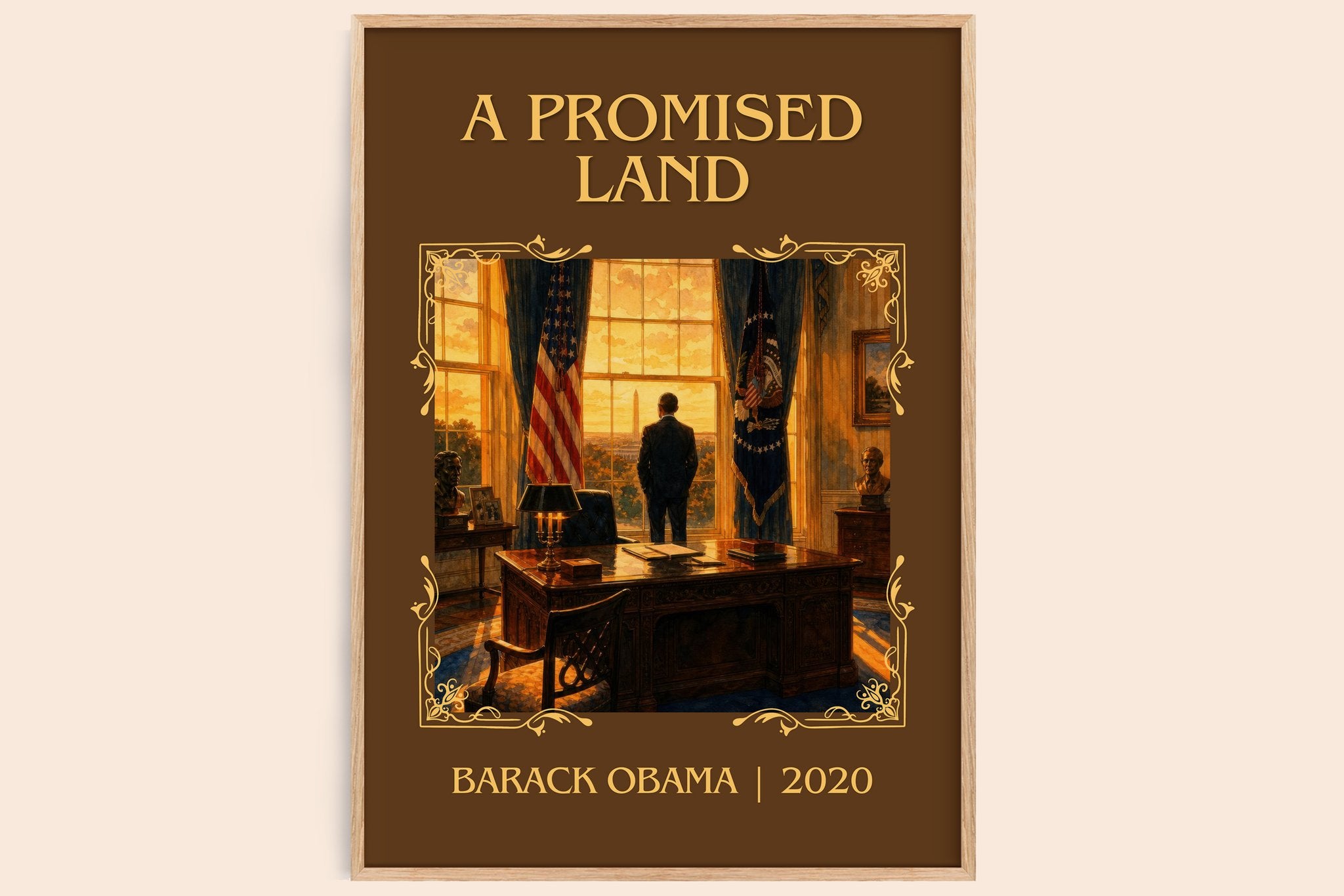 A Promised Land Classic Book Art Print by Barack Obama