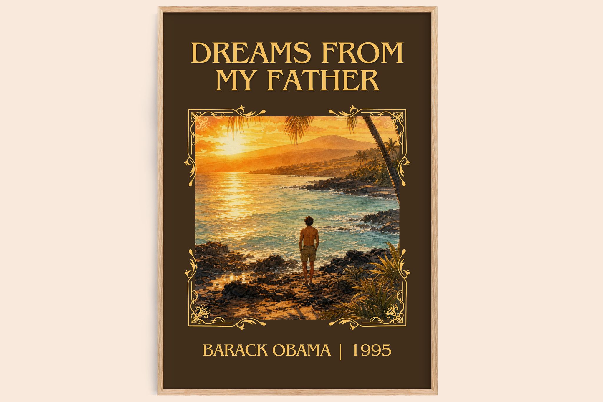 Dreams from My Father Classic Book Art Print by Barack Obama